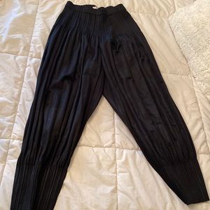 Pleats please black pants
